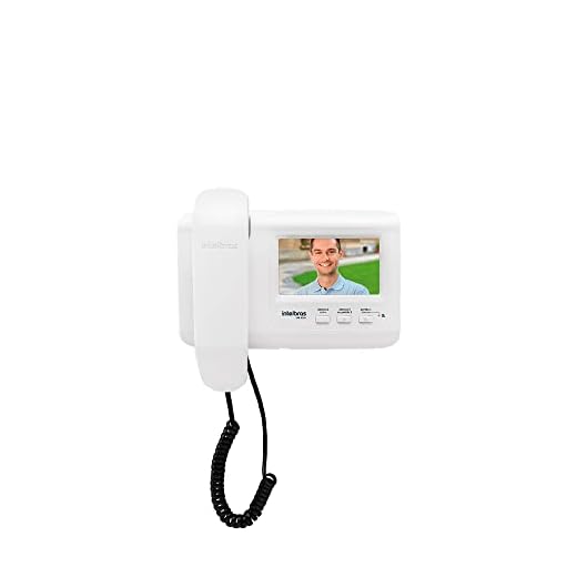 Módulo Interno para Videoporteiro IVR 1010 IN Branco Intelbras