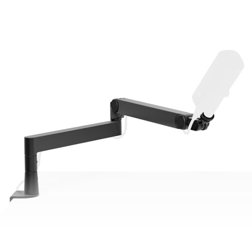 Elgato Wave Mic Arm Pro - Brazo de Perfil Bajo Giratorio 360°