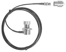 Diamond Antenna C101 Antenna Mount Cable Assembly UHF Base SO‑239 to Mini‑UHF 6.5 ft Low‑Loss RG‑316 Teflon Coax Cable with PL‑259 Adapter for Mobile & Base Mounts