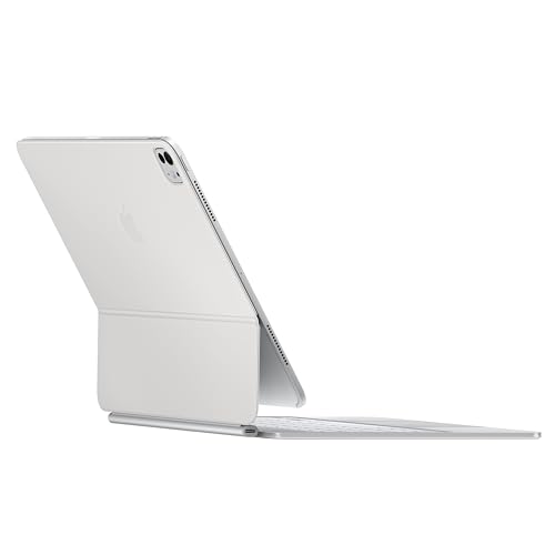 Apple iPad Magic Keyboard Case for iPad Pro 13-inch (M4 and M5), Great Typing Experience, Built-in Trackpad, Function Row, US English - White by Apple - Used condition - Image 3