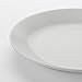 Ikea OFTAST Kitchen & Dining, Tempered Opal Glass Classic Side Plates (19cm) Pack of 6