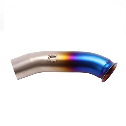 Silencieux d'échappement moto avec tube intermédiaire 51mm à flux libéré pour Duke 390 et RC 390