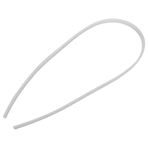 DECOMELODY Canal Difusor para Tira LED Flexible 10 Mm Pvc Transparente Curvado Resistente Reducción Deslumbramiento para Iluminación Interior Decoración Hogar Oficina