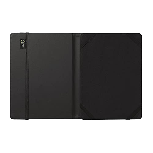 Trust Mobile Primo Custodia Folio Riciclata per Tablet da 10 Pollici, la Borsa è Realizzata Riciclando 6,5 Bottiglie PET, Cover Protettiva Universale con Funzione di Supporto - Nero