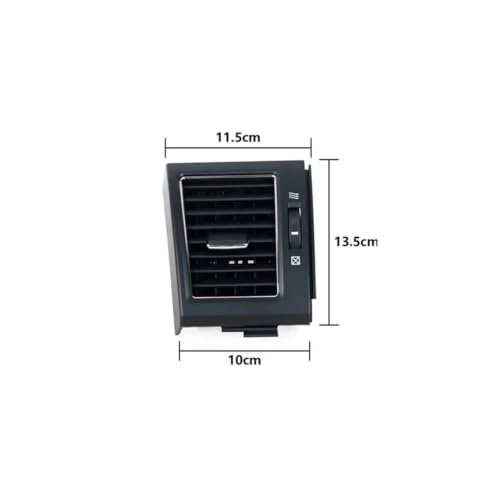 Salida de aire acondicionado izquierda para Toyota Land Cruiser 200 modelo 2008 a 2013 3