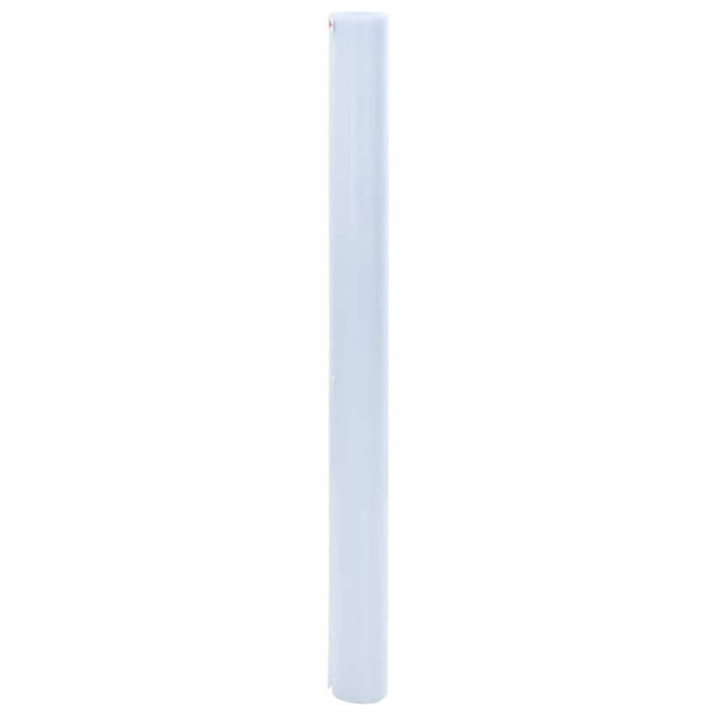 Film de fenêtre statique gris mat 90 x 1000 cm - En PVC - Opaque - En verre dépoli - Découpable - Pour salle de bain, chambre à coucher, salon, bureau - Avec protection UV