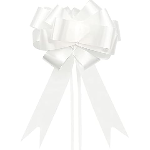 30 Lazos Autoajustables de Lazo Grande Blanco Cover