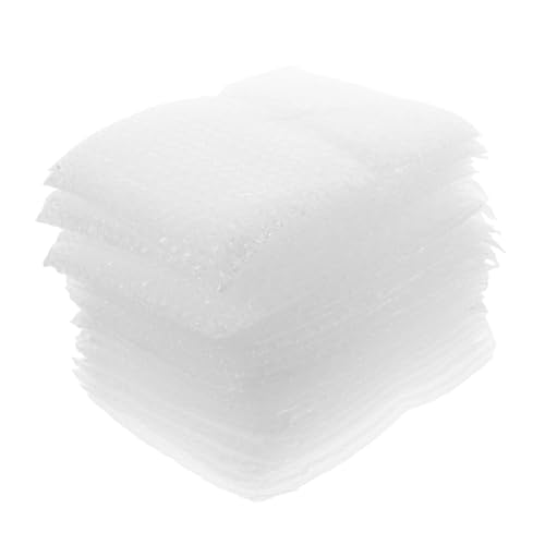 KICHOUSE Bubble Protection Bag 100pcs Bubble Pouch Wrapping Cushioning Wrap Pouches for Shipping Move Out Mailer Storage