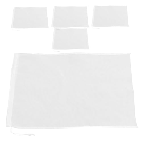 SMASOLO 5pièces Filtrant à Mailles Fines Pour Lait Végétal De Filtration Réutilisable Et Détachable Pour Cuisine Et Jus De Fruits