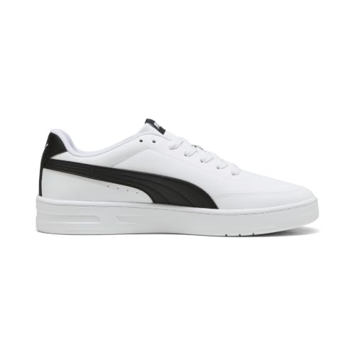 Puma Unisex Court Classic Clean Sneaker, Puma White Puma Black, 40.5 EU – Ansicht 5