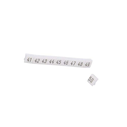 Repère destination ZUG-G blanc 4,5mm pour un câblage ordonné et sans erreur en PVC