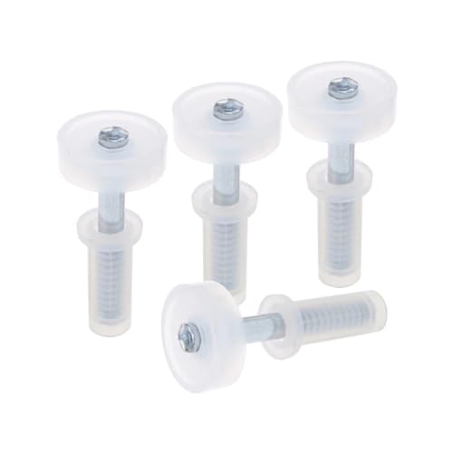 Kit de herrajes para puerta bi-fold rodillo superior 10 piezas repuesto para puerta plegable para ducha, closet y gabinete miniatura 1
