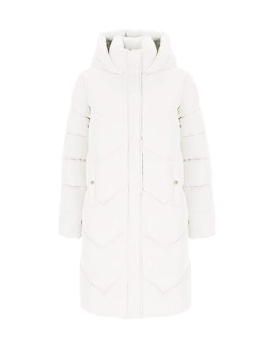 Doudoune blanche Conte of Florence veste de prestige matelassée en taille L