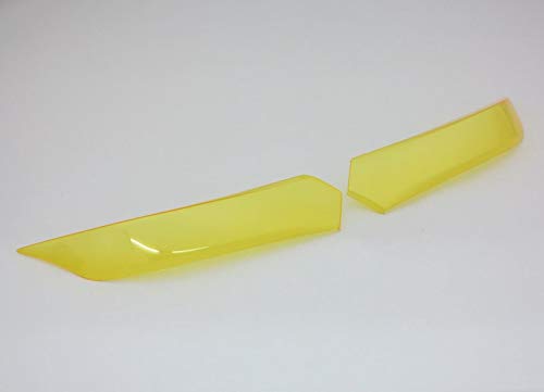 ぺ*ぺ様 ホンダS660用ヘッドライトカバー　イエロー S660 専用 ヘッドライトカバー イエロー 左右セット - S660