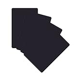 PH PandaHall Handbag Base Shaper, 4pcs 13.7 x 7 Inch Rectangle Acrylic Purse Bottom Tote Bag Base Shaper Liner Insert Hand Bag Bottom for Backpacks Knitting Bag Backpack, Black