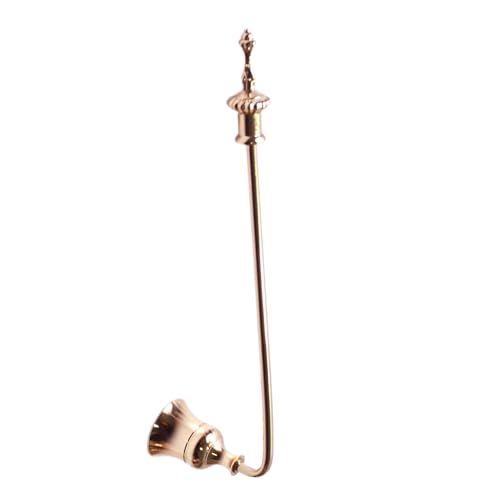 Ljusläckare för : ljusstakar med metall, klockformat flamsläckningsverktyg, säkert tillbehör för ljussläckning, hållbar inc-skyddsutrustning