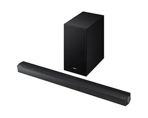 Samsung HW-B650F 3.1-Kanal-Soundbar für Fernseher, Kabelloser Subwoofer, Dolby Atmos und DTS Virtual:X, Q-Symphony and Adaptive Sound [Länderversion Niederländisch]