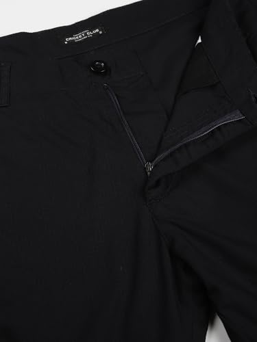 Image of Thomas Scott Men's | Regular Fit | 100% Cotton | Solid | Breathable Lightweight | 6-Pocket Cargo Shorts | Cricket Club Collection