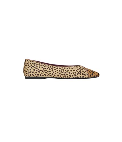 Birdies Women's Goldfinch Calf Hair Flat Mary Jane4