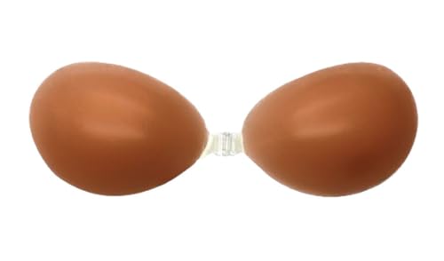 Self-Adhesive Silicone Sticky Bra: Backless Strapless Adhesive Bra, Reusable Invisible Push-Up Bra, Seamless Lift and Support
