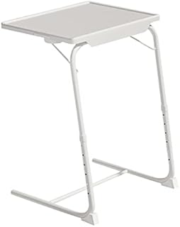 HOMION Portable Adjustable Folding Table, Lounge, Bedroom Furniture, Living, Tv, Multi Function