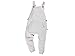 Produktbild Bio Baby und Kinder Latzhose 100% Bio-Baumwolle (kbA) GOTS zertifiziert, Hellgrau Melange, 50/56