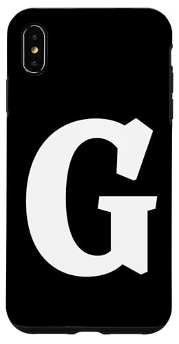 The Letter G Fun Big and Bold �C�x���g�A�t�@�~���[�`�[���O���[�v���� �X�}�z�P�[�X iPhone XS Max �p
