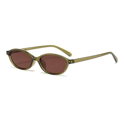 Lunettes elliptiques anti-lumière petite monture UV400 pour femme