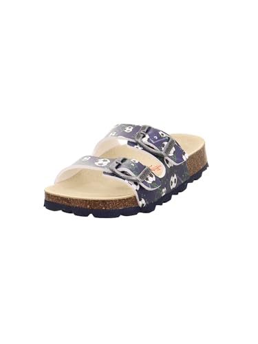 Superfit Jungen FUSSBETTPANTOFFEL Hausschuhe, BLAU/MEHRFARBIG...