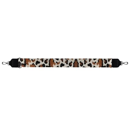 Image of Adjustable Purse Strap for Women, Crossbody Wide Handbag Strap Replacement, Sturdy Bag Strap with Silver Hardware