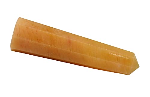 Image of Amazing Gemstone Yellow Aventurine Crystal Towers - Natural Healing Crystal Point Obelisk for Reiki Healing and Crystal Grid (2 inch to 3 inch Inch)