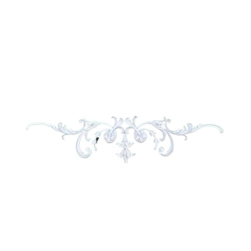 Apliques decorativos de PU, molduras antiguas talladas, decoración pared fondo for muebles sala estar(83x21cm)