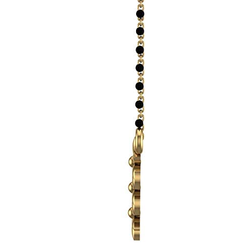 Image of DISHIS 14k Yellow Gold Mangalsutra for Women