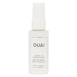 OUAI Leave In Conditioner & Heat Protectant Spray – Prime Hair for Style, Smooth Flyaways, Add Shine and Use as Detangling Spray – No Parabens, Sulfates or Phthalates (1.5 oz)