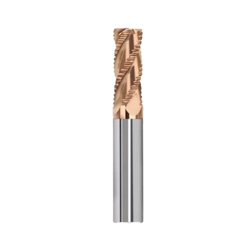 Image of 1pcs Roughing End Mill Solid Carbide 4 Flutes HRC55 3-20MM Shank