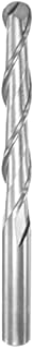 HARFINGTON Ball Nose End Mill 6mm Diameter 42mm Cutting Length 6mm Shank High Speed Steel 2 Flutes Spiral Upcut CNC Router Bits