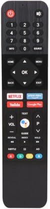 LED TV Voice Remote Compatible for Itel Android LED TV Remote with Google Assistance Voice Function Remote (B0CG6DTSGB) Amazon Price History, Amazon Price Tracker