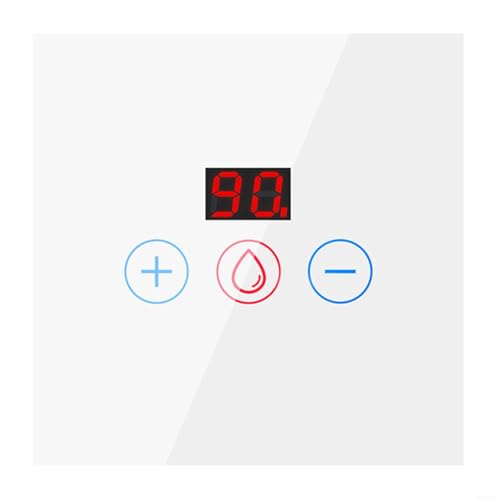 Image of CYRENT 20A WiFi Wireless Timer Switch for Immersion Water Heater Touch Panel Remote Voice Control(white)
