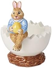 Villeroy & Boch Duża miska, twarda porcelana, biała, 16 cm, przebiśniegi