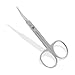 ARSUK Small Scissors for Grooming Facial Hair Curved Blades, Travel Scissors for Cuticles, Eyebrows, Eyelashes, and Manicure, Beauty and Personal Care Tool for Men and Women, Stainless Steel Blades