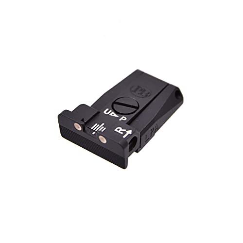 Beretta Adjustable White Dot Configuration Rear Sight Compatible with All 92/96 Combat Series