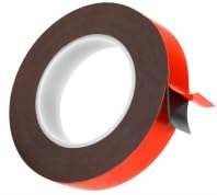 16.40Ft Automotive Tape Stick Car Emblems,Waterproof Automotive Double Sided Tape for Exterior Car Trim Adhesive,Universal Strong Auto Trim Adhesive Fit Door Panels,Car Mirrors