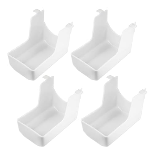 4 Pcs 99110437 Range Hood Light Lens Cover Fit for 41000 40000 42000 45000 BP43 S99110437 99110437 Series Range Hood Models, White and Doesn't Yellow Easily