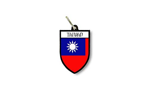 Porte cles clefs cle Drapeau Collection Ville Blason Taiwan