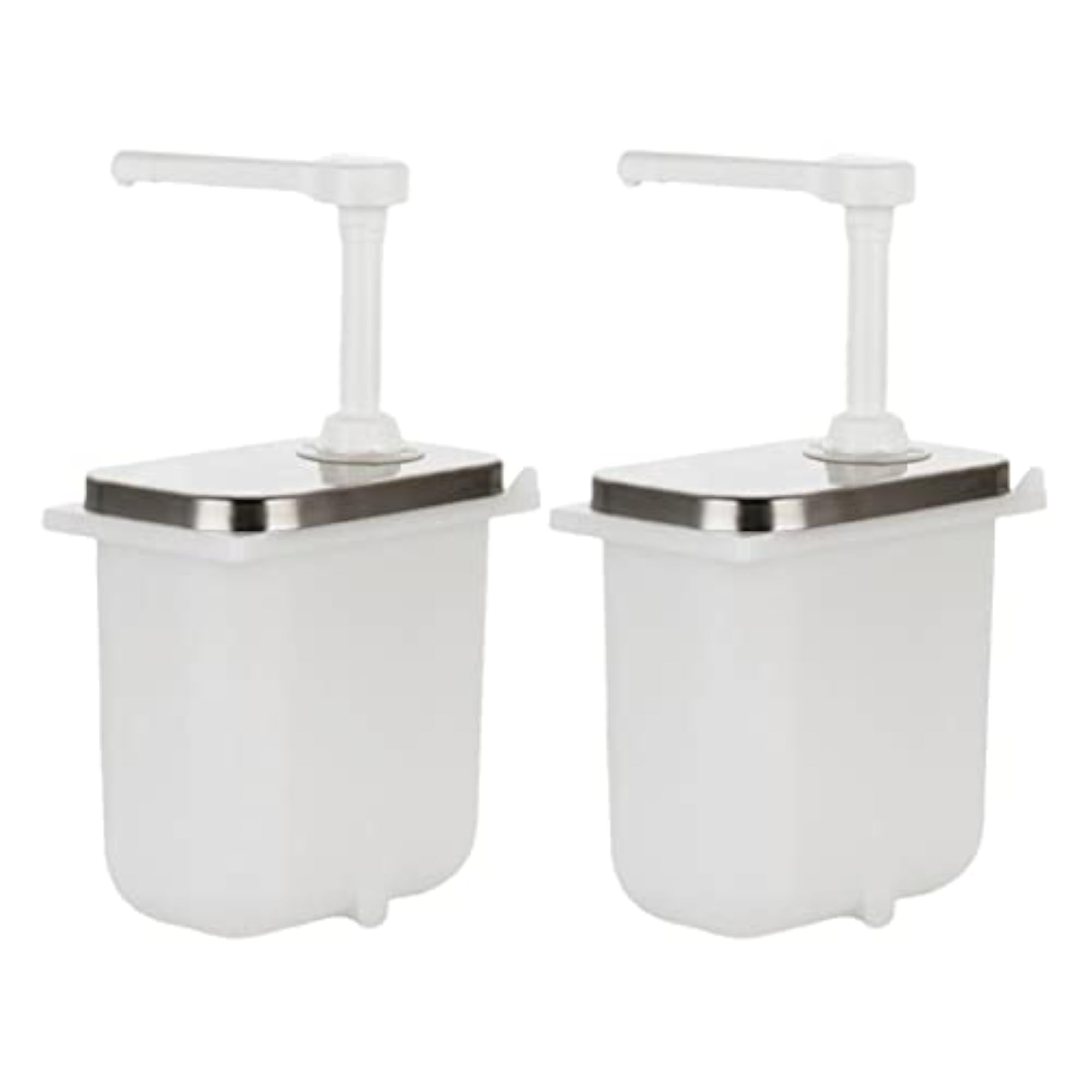 BNF® 2 Pcs Sauce Pump Dispenser, 0.5 Gallon