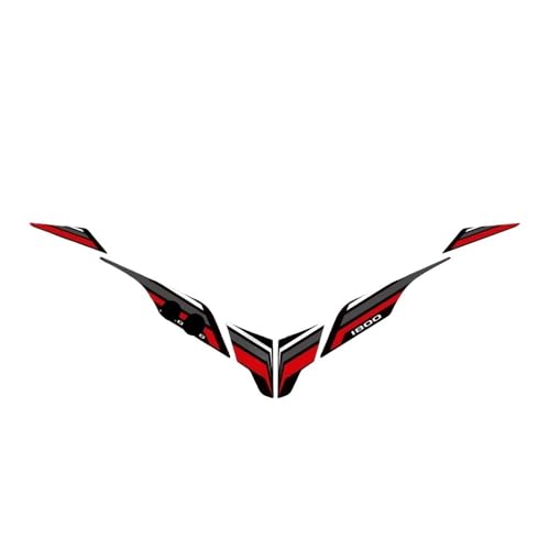 Kit autocollants réservoir moto Goldwing GL1800 revêtement premium anti-rayures