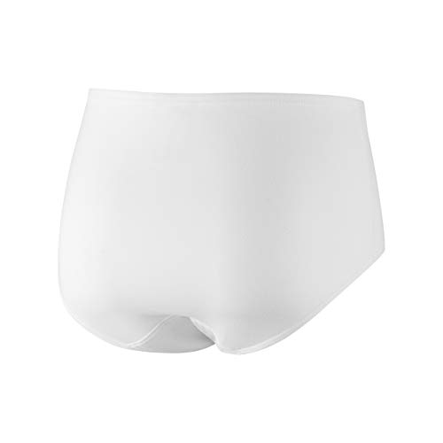 Protechdry Washable Urinary Incontinence Cotton Maxi-Panties For Women, With Built In Absorbent Area, White Large #TOP3