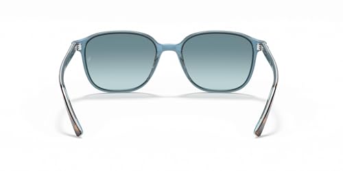 Ray-Ban 0RB219313163M55 Leonard Havana On Light Blue Blue Gradient Grey Lens3