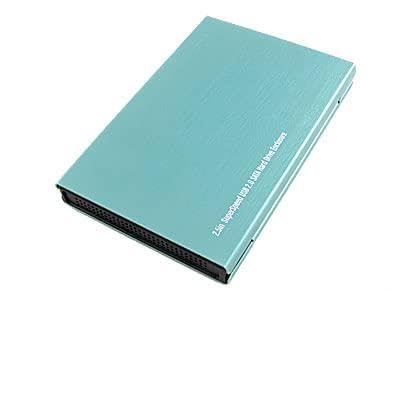 Caja externa para disco duro SATA 2.5 USB 2.0 verde miniatura 1