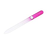 REMOS Nagelfeile aus echtem Hartglas mit beidseitiger Schleiffläche pink